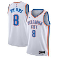 Oklahoma City Thunder Jalen Williams - White jersey – view 2