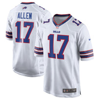 Buffalo Bills Josh Allen White jersey – view 2