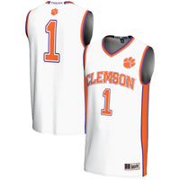 Clemson Tigers Lightweight White jersey – view 2