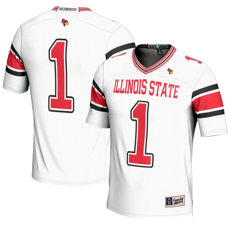 Illinois State Redbirds White jersey – view 1