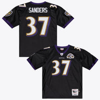 Baltimore Ravens Deion Sanders Black jersey – view 2
