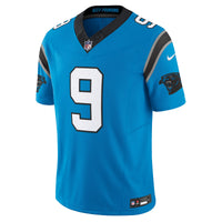 Carolina Panthers Bryce Young Blue jersey – view 3