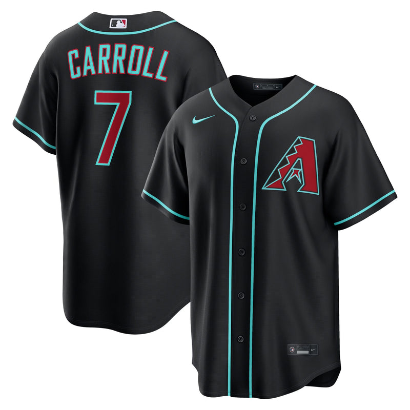 Arizona Diamondbacks Corbin Carroll Black jersey – view 1