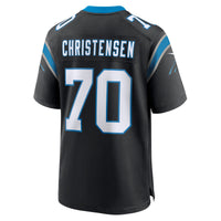 Carolina Panthers Brady Christensen Black jersey – view 4
