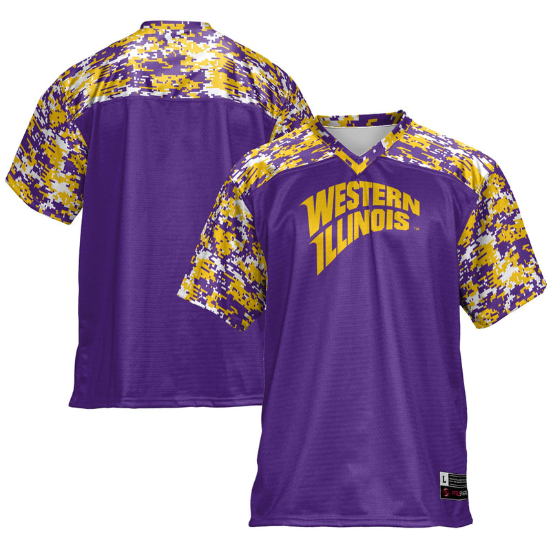 Western Illinois Leathernecks GameDay Greats Purple jersey – view 1