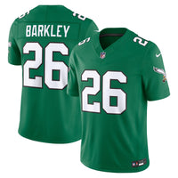 Philadelphia Eagles Saquon Barkley Kelly Green jersey – view 2