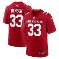 Arizona Cardinals Trey Benson Cardinal jersey – view 1