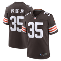 Cleveland Browns Toriano Pride Jr. Brown jersey – view 1