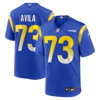 Los Angeles Rams Steve Avila Royal jersey – view 1
