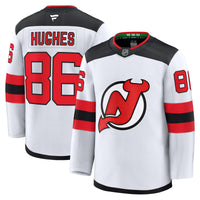 New Jersey Devils Jack Hughes White jersey – view 2