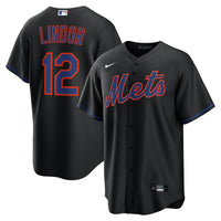New York Mets Francisco Lindor Black jersey – view 2