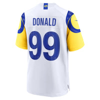 Los Angeles Rams Aaron Donald White jersey – view 4