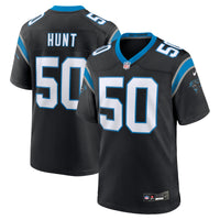 Carolina Panthers Robert Hunt Black jersey – view 2