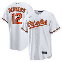 Baltimore Orioles Dylan Beavers White jersey – view 1