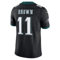 Philadelphia Eagles A.J. Brown Black jersey – view 3