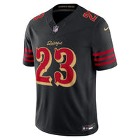 San Francisco 49ers Christian McCaffrey Black jersey – view 3
