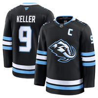Utah Mammoth Clayton Keller Black jersey – view 1