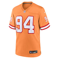 Tampa Bay Buccaneers Calijah Kancey Orange jersey – view 3