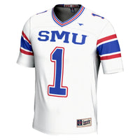 SMU Mustangs Endzone White jersey – view 3