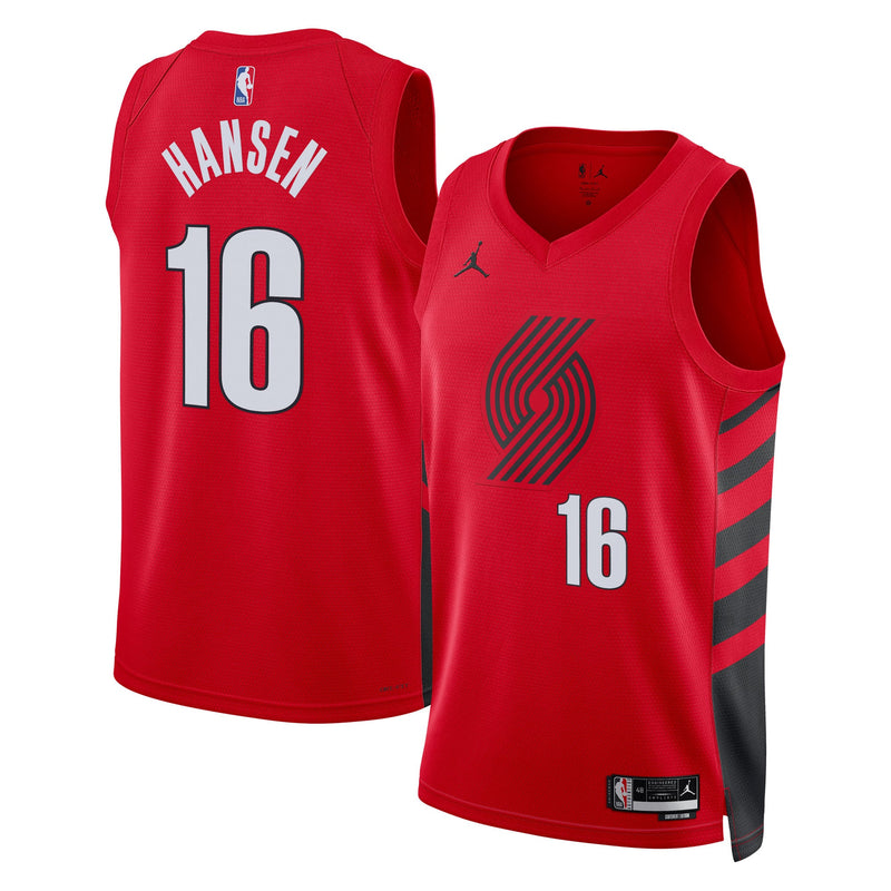 Portland Trail Blazers Yang Hansen - Red jersey – view 1