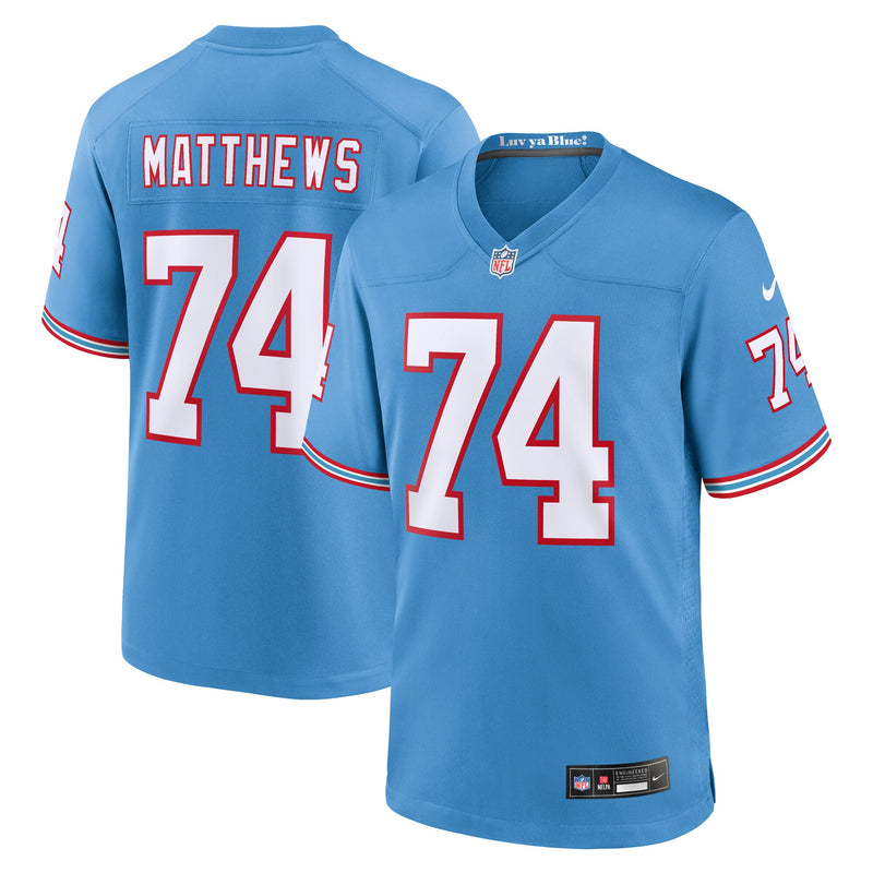Tennessee Titans Bruce Matthews jersey – view 1