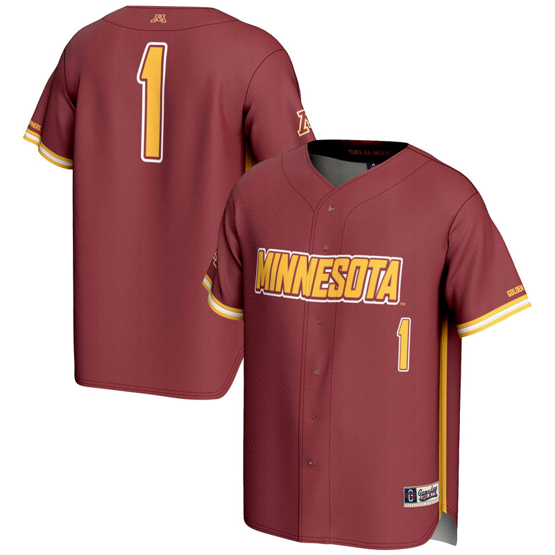 Minnesota Golden Gophers Maroon jersey – view 1