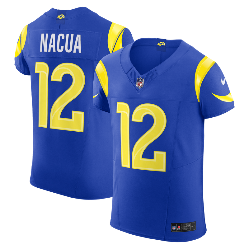 Los Angeles Rams Puka Nacua Royal jersey – view 1
