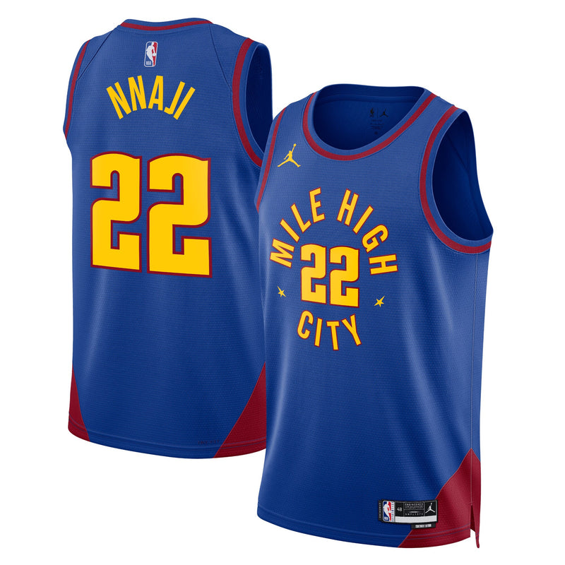 Denver Nuggets Zeke Nnaji - Blue jersey – view 1
