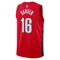 Portland Trail Blazers Yang Hansen - Red jersey – view 4