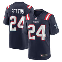 New England Patriots Dell Pettus Navy jersey – view 2