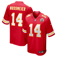 Kansas City Chiefs Garrett Nussmeier Red jersey – view 1