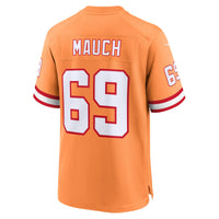 Tampa Bay Buccaneers Cody Mauch Orange jersey – view 4