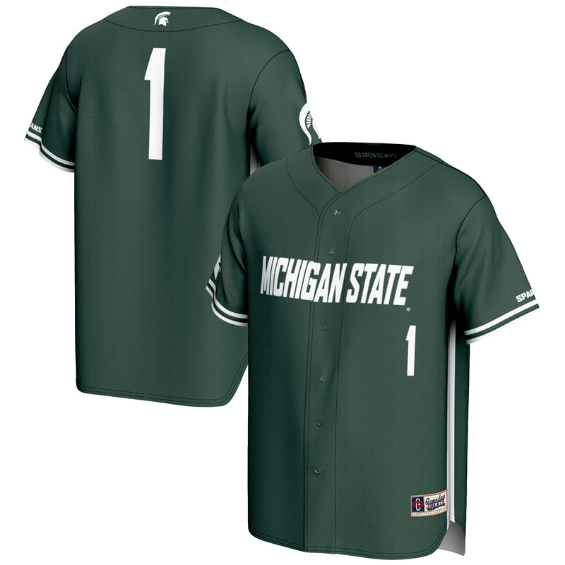 Michigan State Spartans Green jersey – view 1