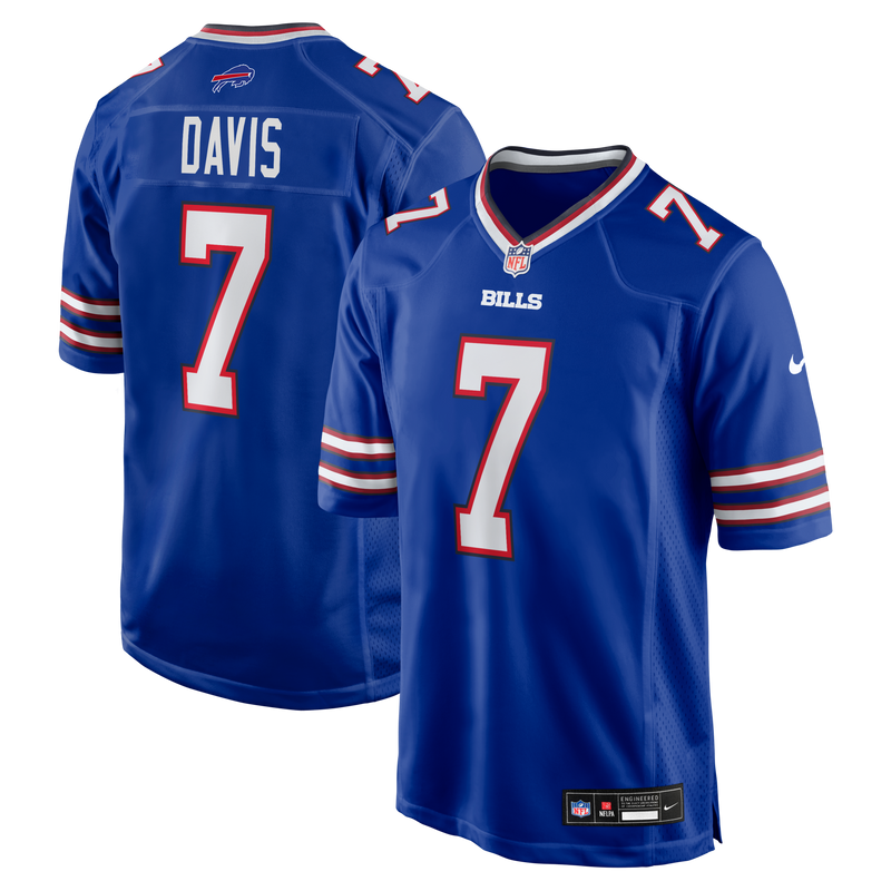 Buffalo Bills Ray Davis Royal jersey – view 1