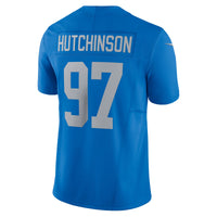 Detroit Lions Aidan Hutchinson Blue jersey – view 4