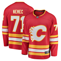 Calgary Flames Simon Nemec Red jersey – view 2