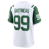 New York Jets Mark Gastineau White jersey – view 4