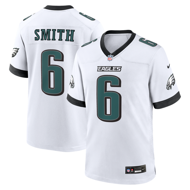 Philadelphia Eagles DeVonta Smith White jersey – view 1