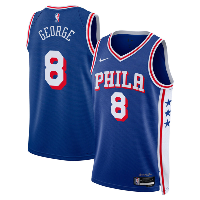 Philadelphia 76ers Paul George - Royal jersey – view 1