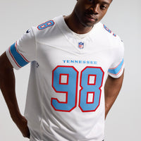 Tennessee Titans Jeffery Simmons White jersey – view 10