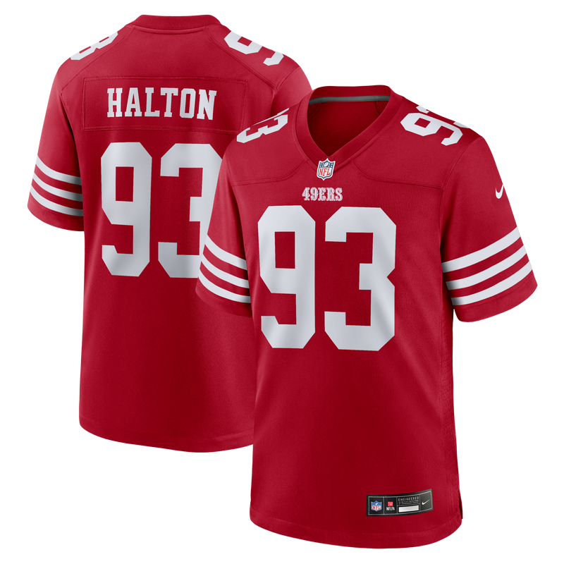 San Francisco 49ers Gracen Halton Scarlet jersey – view 1
