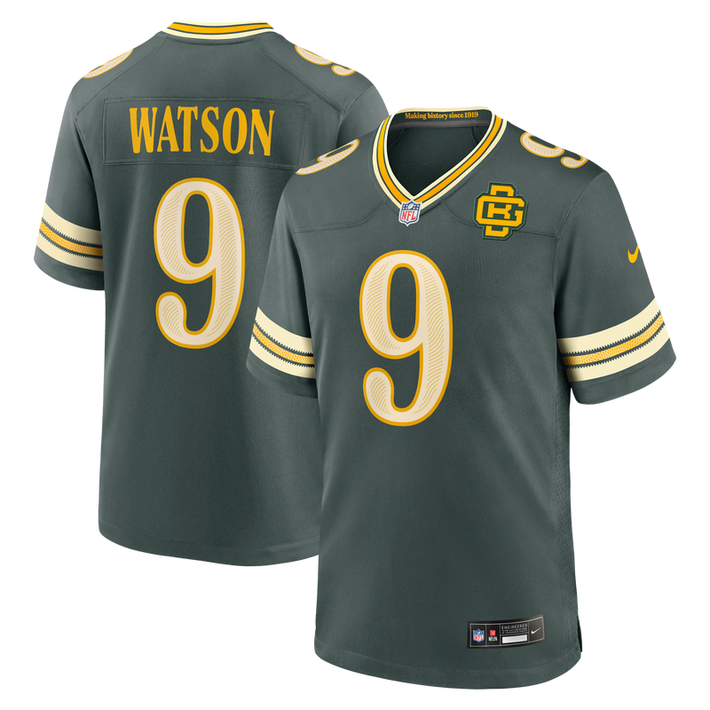 Green Bay Packers Christian Watson Green jersey – view 1