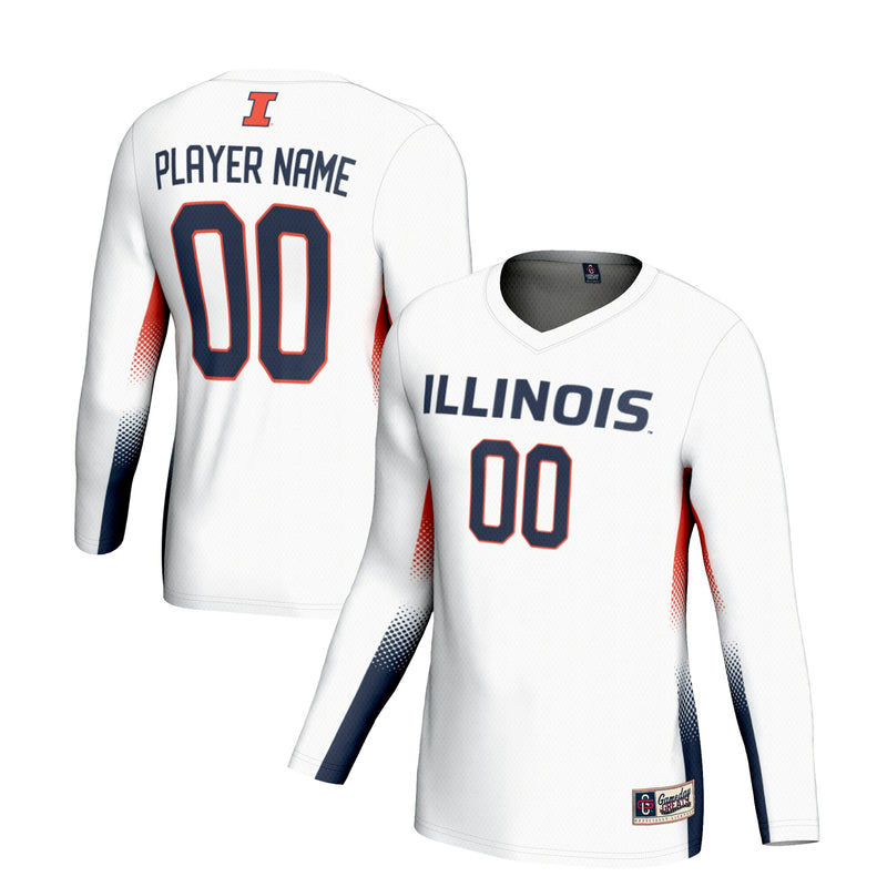 Illinois Fighting Illini GameDay Greats White jersey – view 1