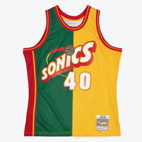 Seattle Supersonics Green/Yellow jersey – view 3