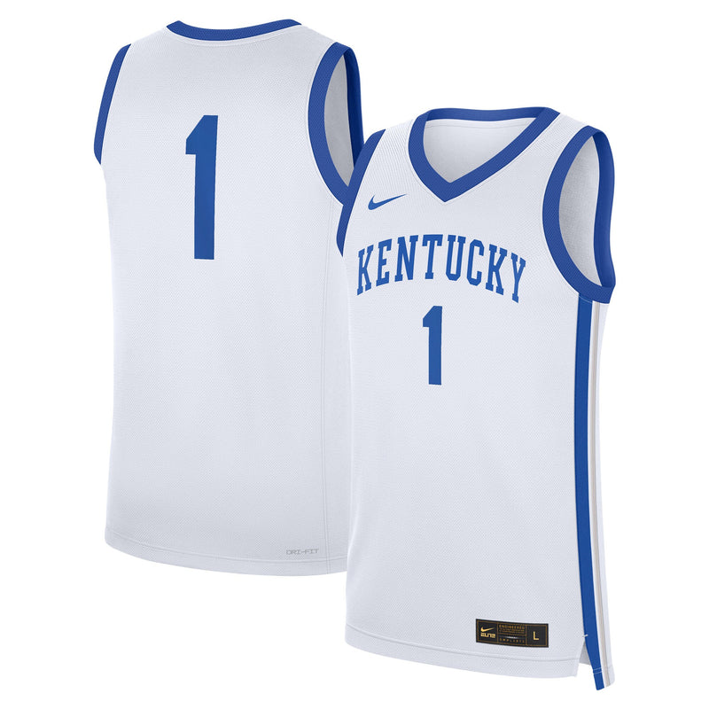 Kentucky Wildcats White jersey – view 1