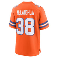 Denver Broncos Jaleel McLaughlin Orange jersey – view 4
