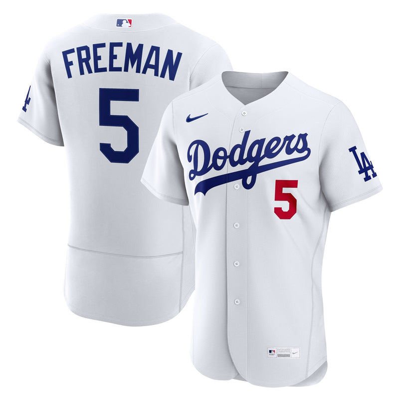 Los Angeles Dodgers Freddie Freeman White jersey – view 1