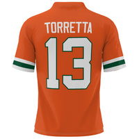 Miami Hurricanes Orange jersey – view 4