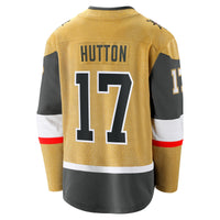 Vegas Golden Knights Ben Hutton Gold jersey – view 4