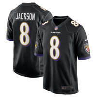 Baltimore Ravens Lamar Jackson Black jersey – view 1